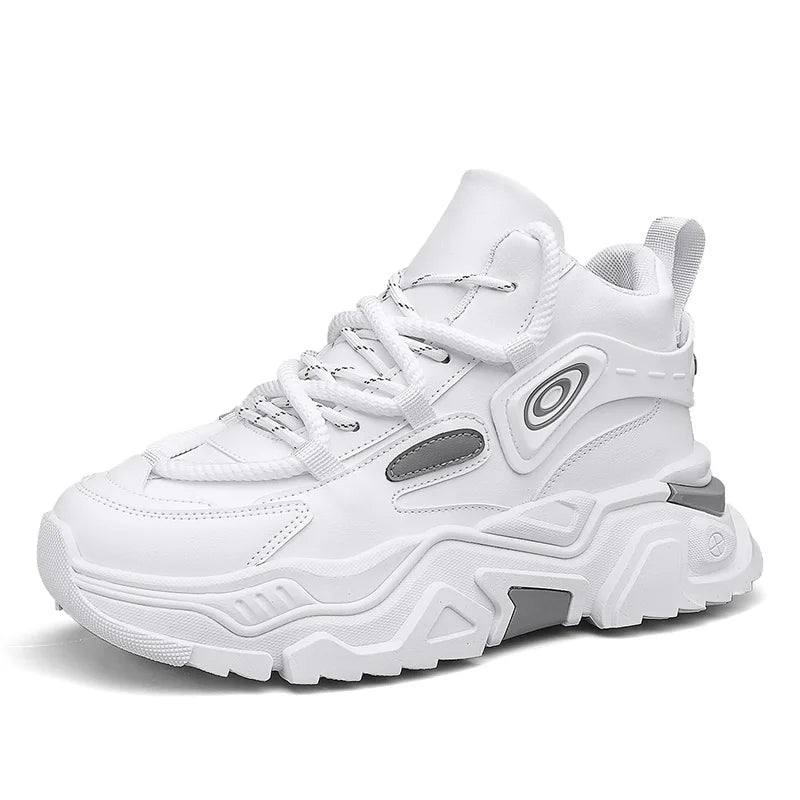 Zapatos informales de suela gruesa para hombre, zapatillas deportivas antideslizantes de suela blanda para las cuatro estaciones, zapatos deportivos Joker juveniles a la moda
