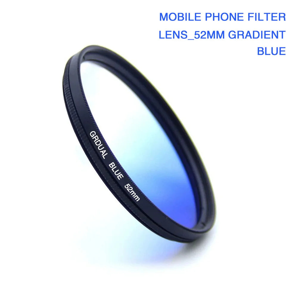 Filtro Polarizador CPL 52MM con Clip para Teléfono Móvil