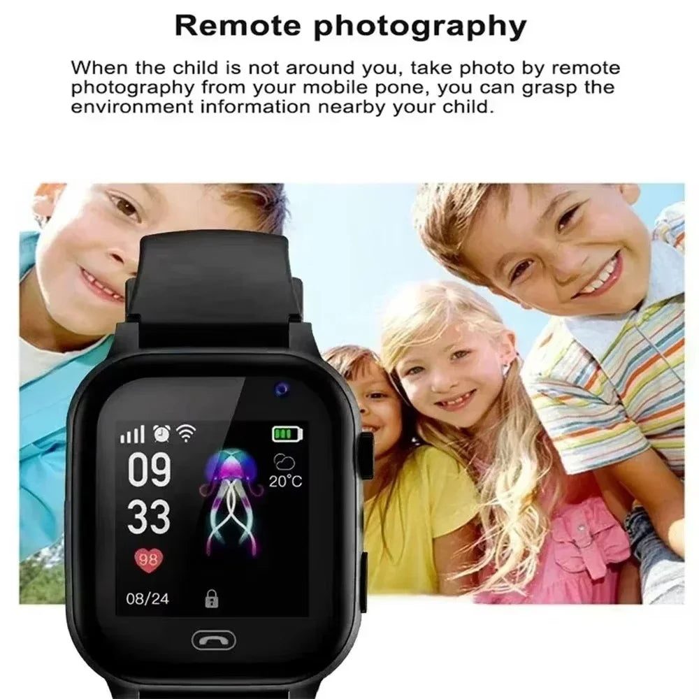 Reloj Inteligente 5G para Niños con GPS, Videollamada, SOS y Cámara