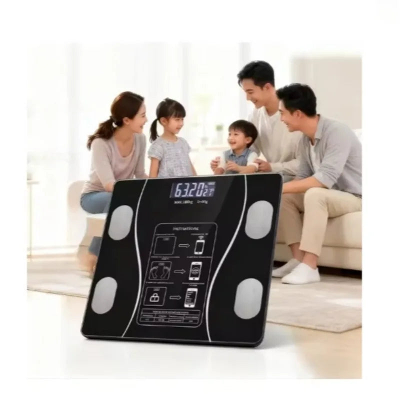 Báscula electrónica digital de uso doméstico con control de peso corporal