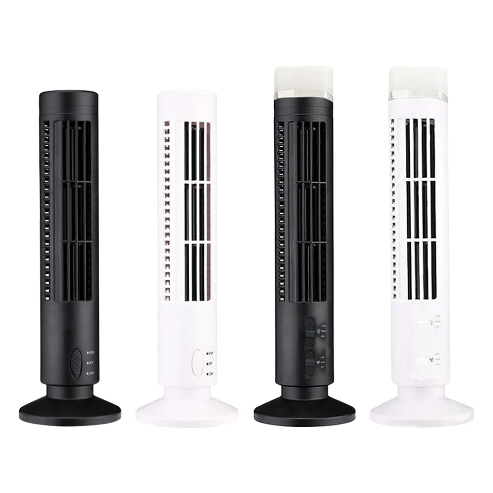 Mini Aire Acondicionado LED Vertical Sin Aspas