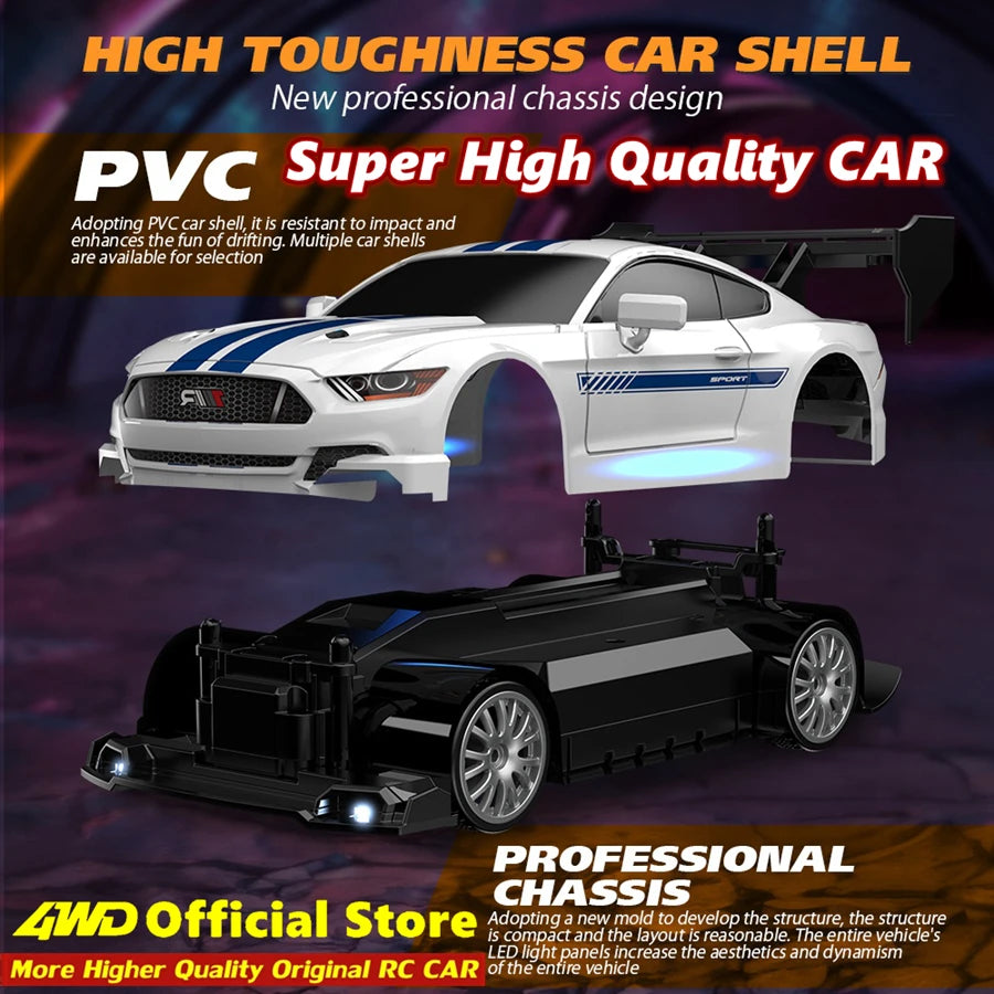 Coche RC Drift 4WD, Modelos GTR PRO y AE86 PRO