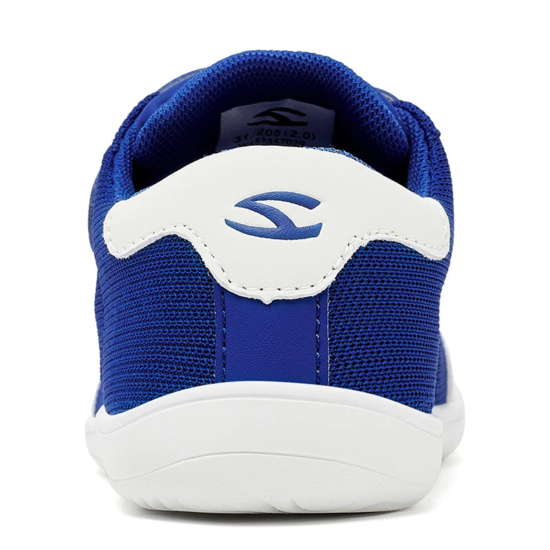 HOBIBEAR Zapatos descalzos de malla para niños y niñas, zapatillas de deporte con punta ancha, zapatos para caminar con caída cero (niño pequeño y grande)