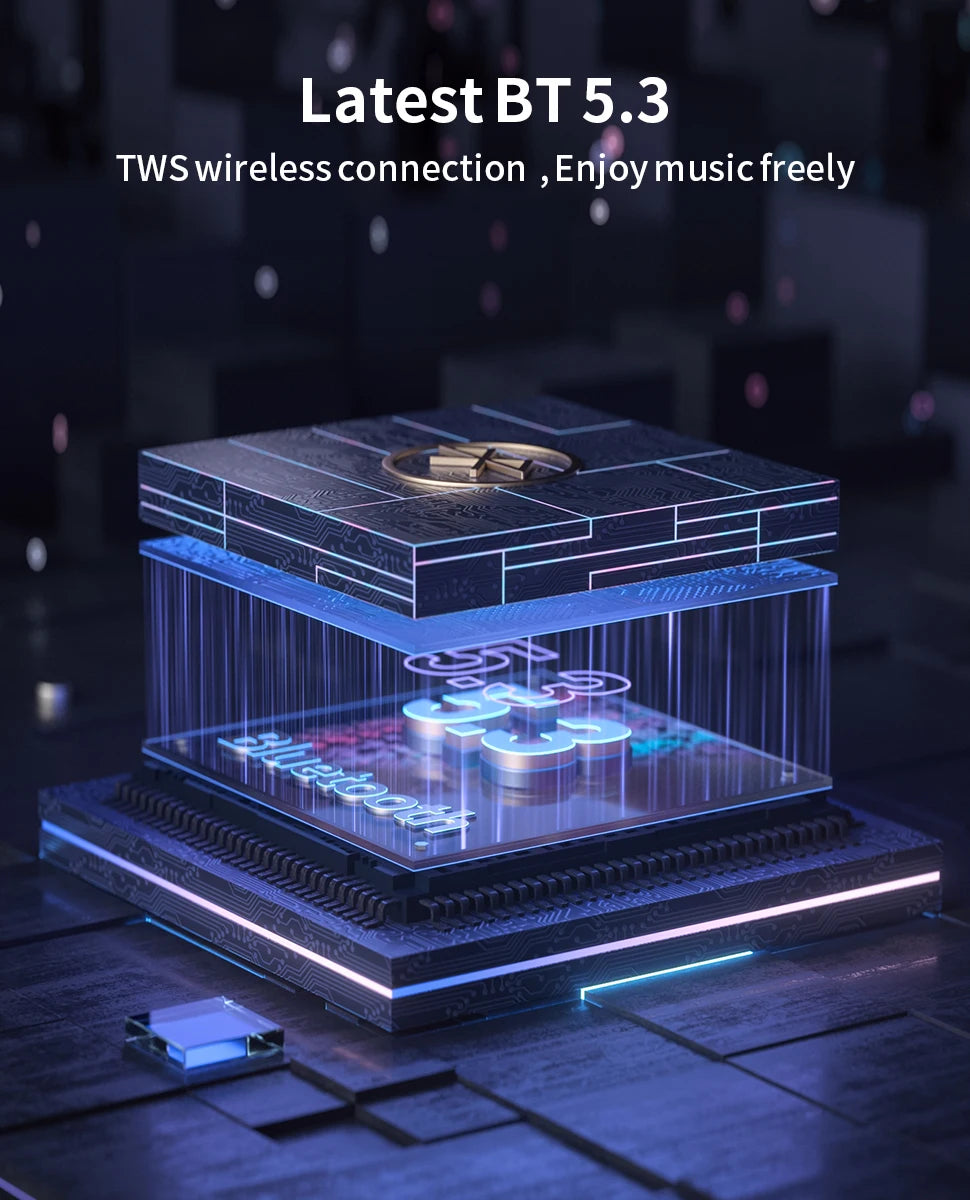MLOVE Altavoz Bluetooth Portátil RGB TWS