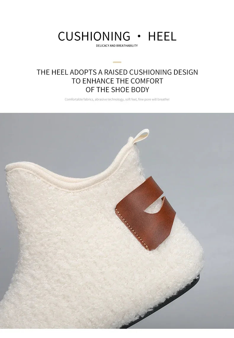 YRZL, zapatos de algodón de invierno para hombre, zapatillas ligeras sin cordones de alta calidad, mocasines de algodón de felpa para interiores, zapatos cálidos de invierno para hombre