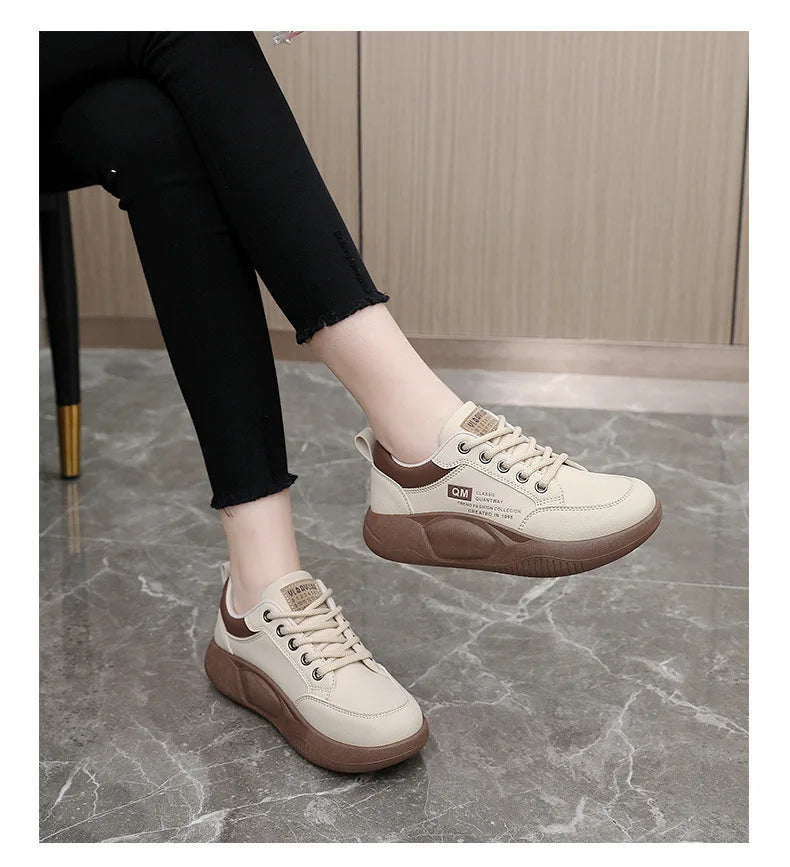 Zapatillas Mujer Suela Gruesa Plataforma Informales