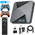 Consola de Videojuegos X2 Pro WiFi con Más de 35000 Juegos Integrados, Consola Retro para el Hogar con Controles Inalámbricos para Arcade/DC/MAME/SS
