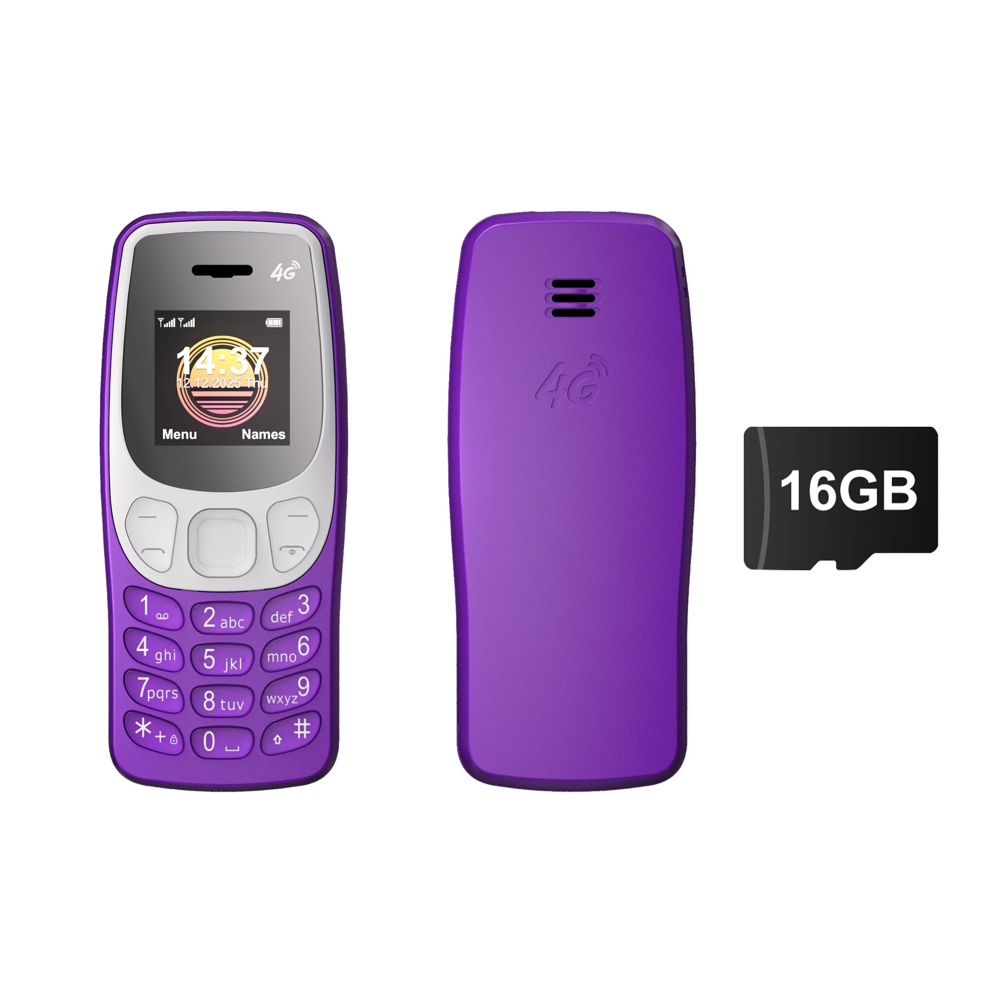 Nuevo SERVO BM80 4G LTE Mini teléfono móvil Dual SIM marcación de velocidad reducción automática grabadora de llamadas reproductor de música lista negra de teléfono pequeño