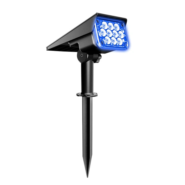 Foco Solar LED para Exteriores, Superbrillante con Temperatura Ajustable IP65