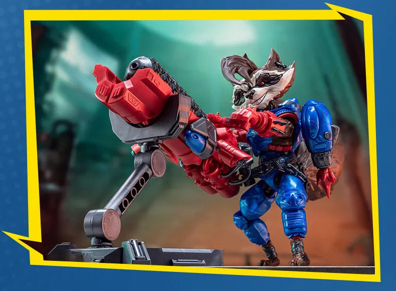 BLOKEES Original Spider Man Venom Marvel campeón clase versión figura de acción conjunta móvil ensamblado película modelo juguetes regalo