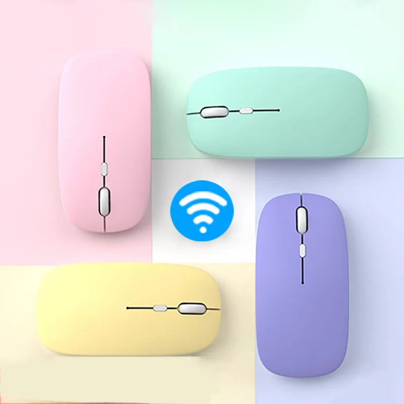 Ratón inalámbrico compatible con Bluetooth para iPad, Samsung, Huawei, Android, Windows, tableta, batería, ratón para ordenador portátil