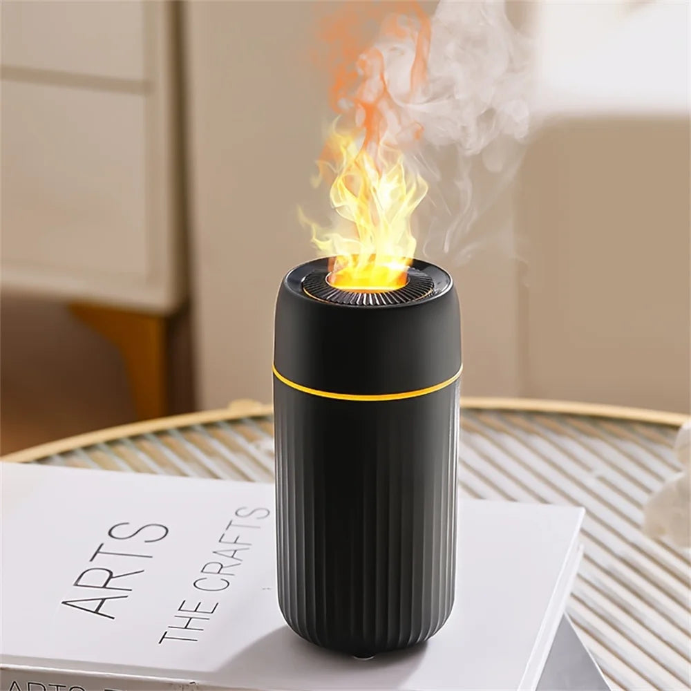 Ambientador con luz ambiental colorida, difusor de aromaterapia automático, máquina de aromaterapia para coche, dormitorio de escritorio pequeño y portátil