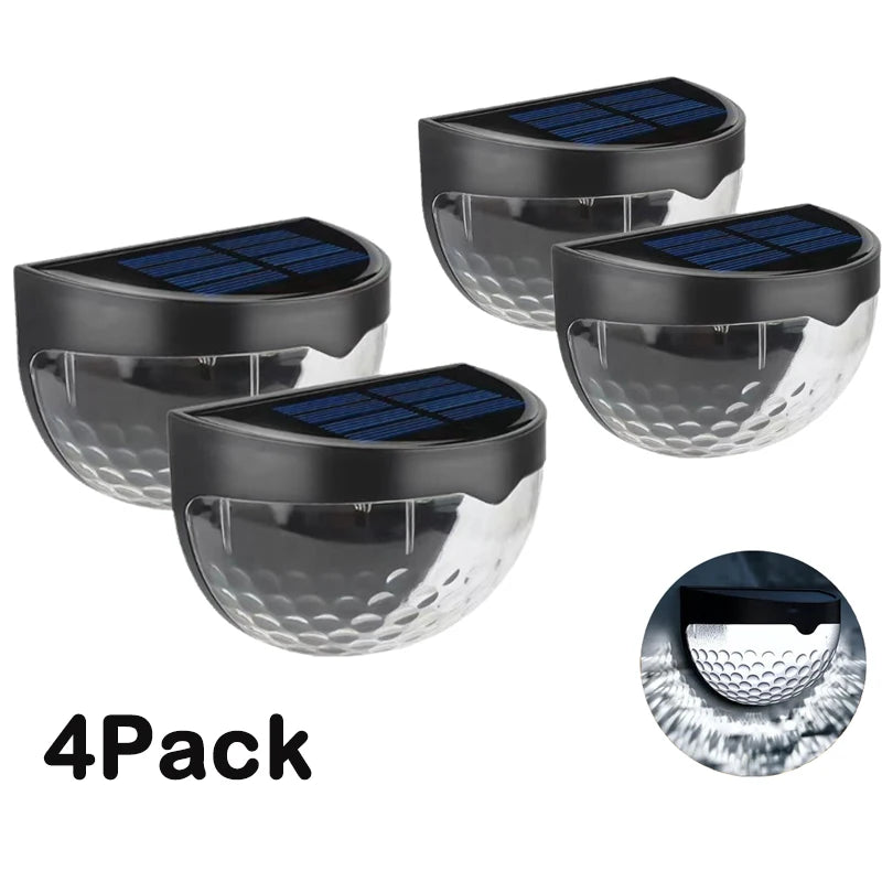 Luces Solares LED de Pared Exterior para Jardín Valla y Escaleras