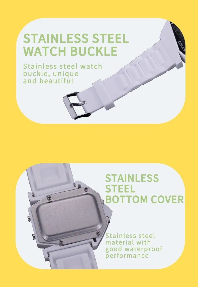 Reloj Digital Deportivo Multifunción para Niños