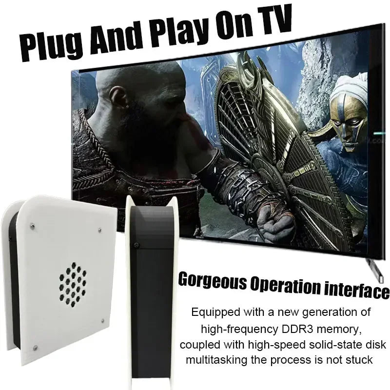 M15 60 + emuladores 2T consola de juegos Retro para el hogar Batocera I3-3110M 70000 + juegos para Wii PS2 PSP NGC N64 Win11 4G/8G mango inalámbrico