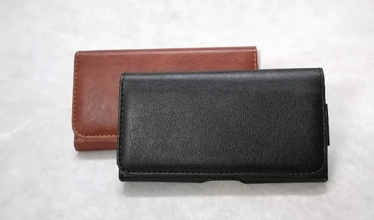 Funda Universal con Clip para Cinturón, Cuero, 4.7-6.5 Pulgadas