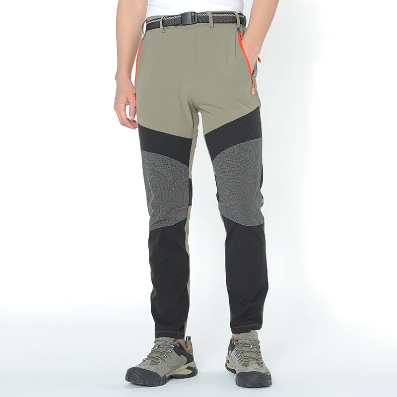 Pantalones Elásticos de Montañismo para Hombre, Secado Rápido