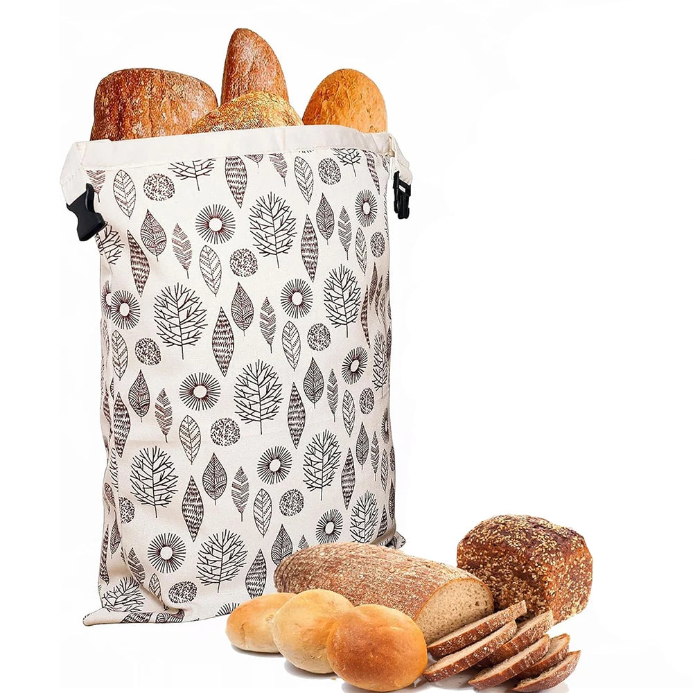 LMETJMA Bolsas Reutilizables para Pan de Cera de Abeja