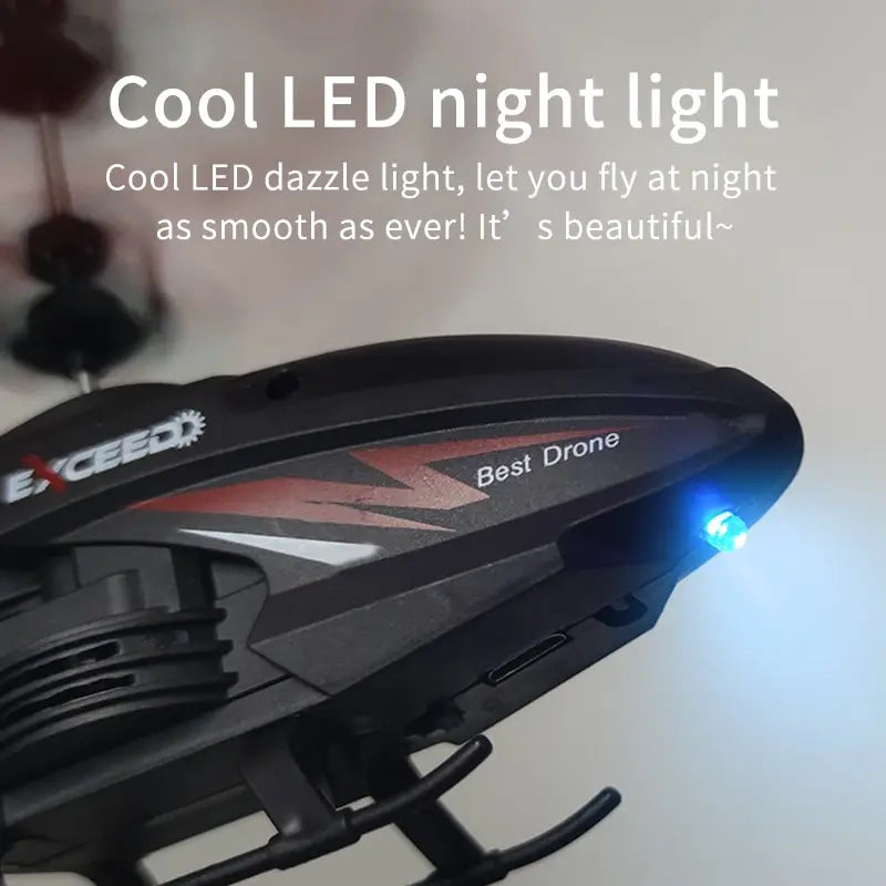 Mini Dron RC con Luces LED Control Remoto y por Gestos