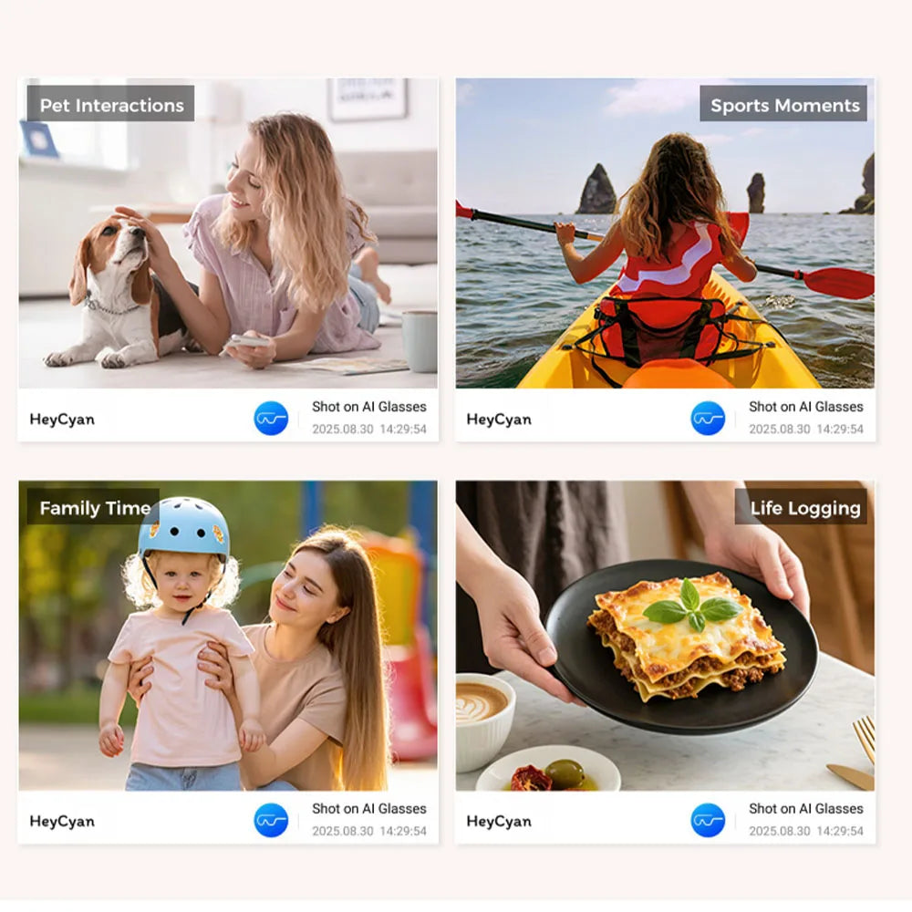Lentes Inteligentes M02 con IA, Reproductor de Música con Llamadas Bluetooth, Cámara de 8MP, Traducción en Más de 100 Idiomas, Lentes de Sol con Caja de Carga