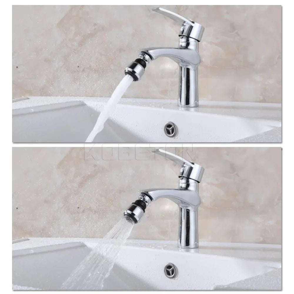 Boquilla Giratoria 360° para Grifo con Filtro y Extensión Universal