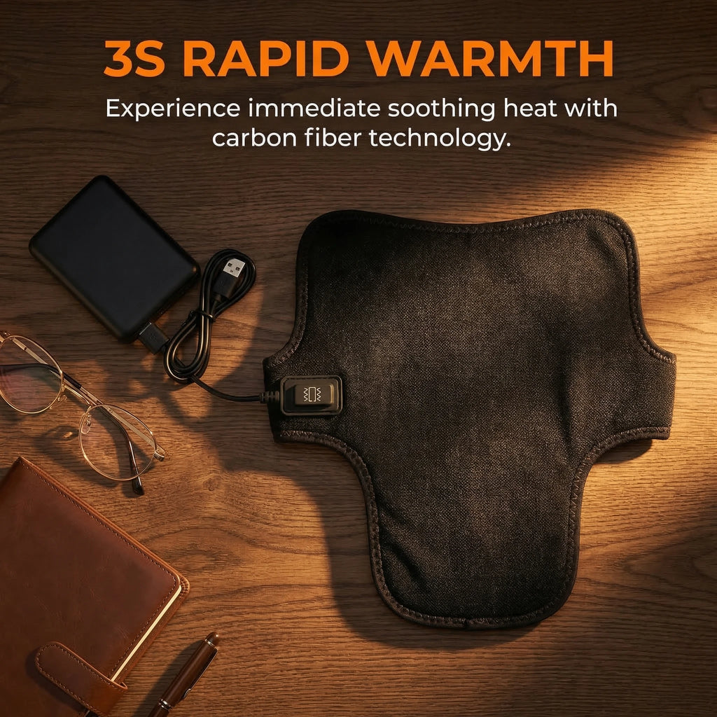 Cinturón masajeador eléctrico con calor para el cuello, con 3 niveles de temperatura ajustables para calidez y relajación, soporte para masaje cervical