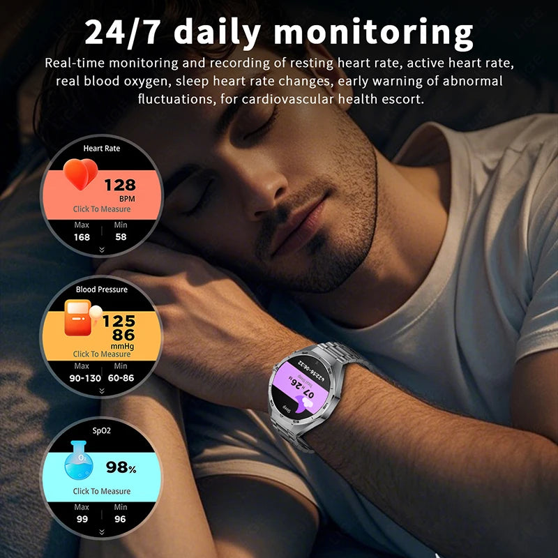 Reloj Inteligente 2 en 1 con Auriculares NFC Deportivo