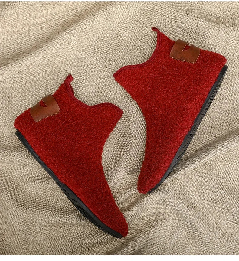 YRZL, zapatos de algodón de invierno para hombre, zapatillas ligeras sin cordones de alta calidad, mocasines de algodón de felpa para interiores, zapatos cálidos de invierno para hombre
