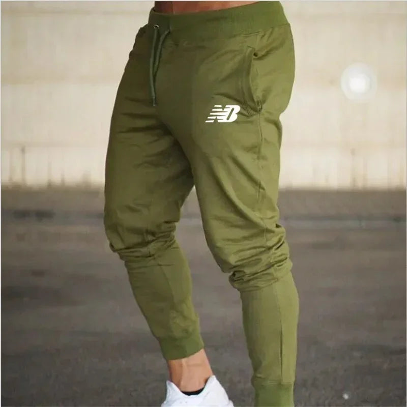 Pantalones de correr para hombre, ropa deportiva informal, a la moda, cómoda s, otoño e invierno, 2024