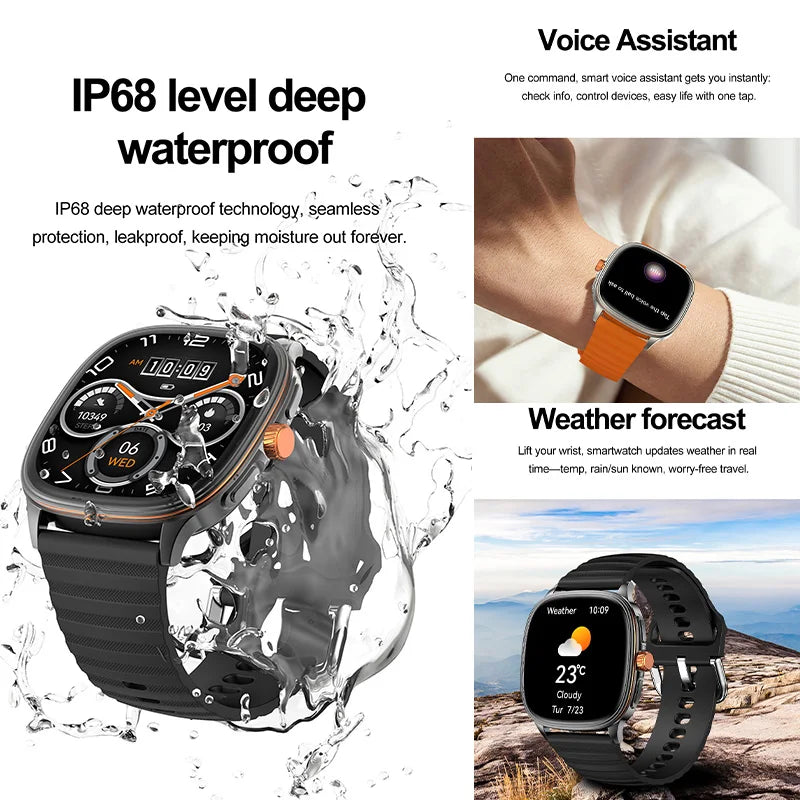 Reloj Inteligente Ultrafino NFC Oxígeno Sueño
