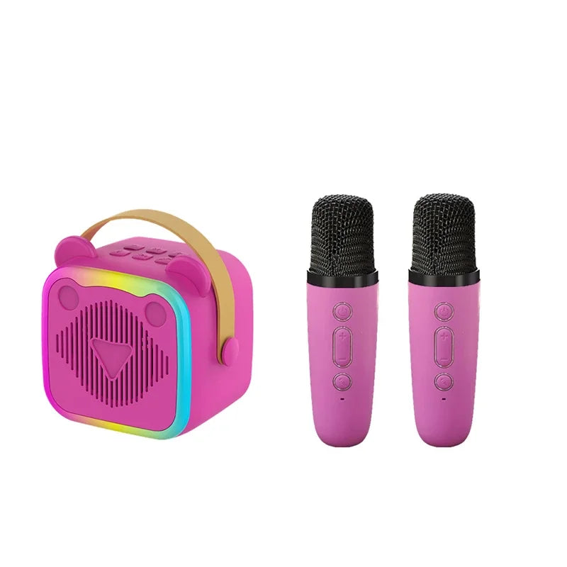 Mini Altavoz Bluetooth Portátil con Micrófono para Karaoke