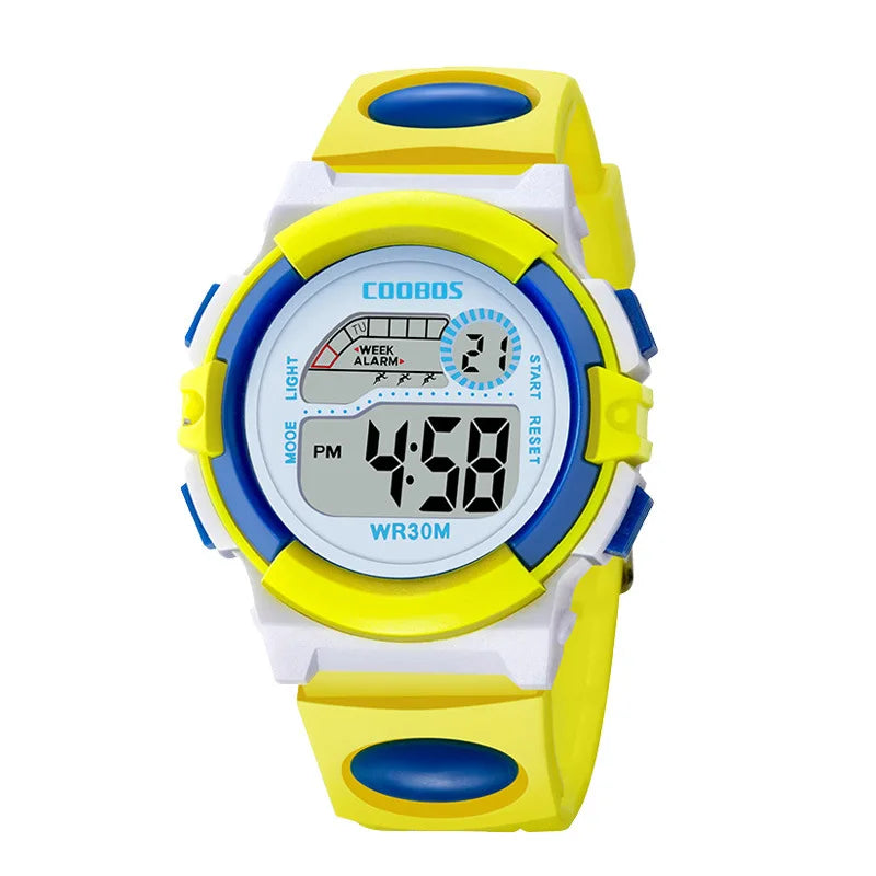 Nuevo reloj militar para niño, niño, niña, deporte, relojes digitales para niños, alarma, fecha, relojes luminosos impermeables, reloj electrónico para estudiantes