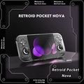 Preventa de la Consola de Juegos Retro Portátil Retroid Pocket Nova, Snapdragon 8 Gen2, Emulador de PS2, Android, Pantalla AMOLED de 4.5 Pulgadas y 120Hz