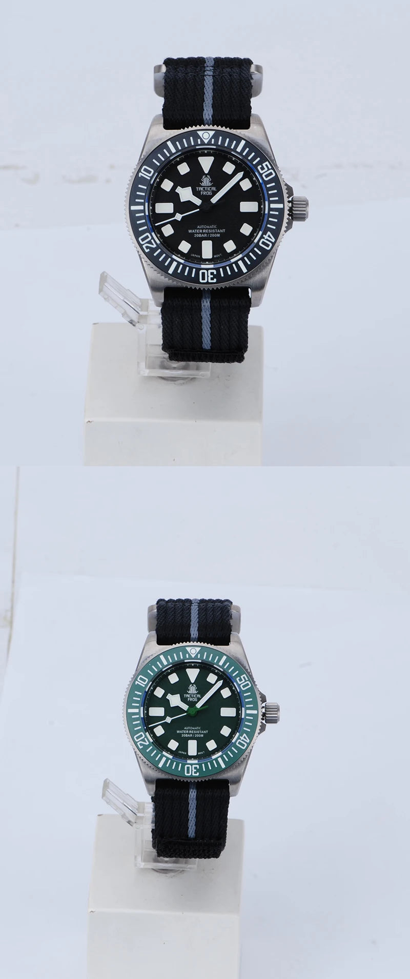 Reloj Mecánico Automático HEIMDALLR Titanio Buceo 200M Zafiro NH35