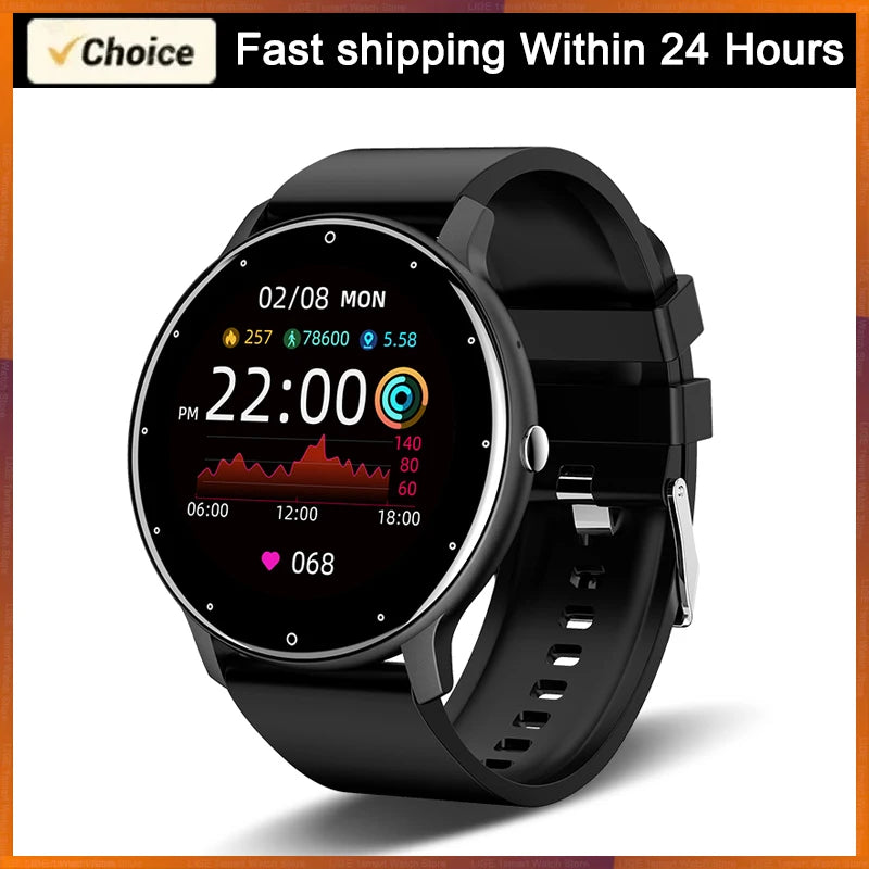 Reloj Inteligente Deportivo Impermeable con Monitor de Ritmo Cardíaco