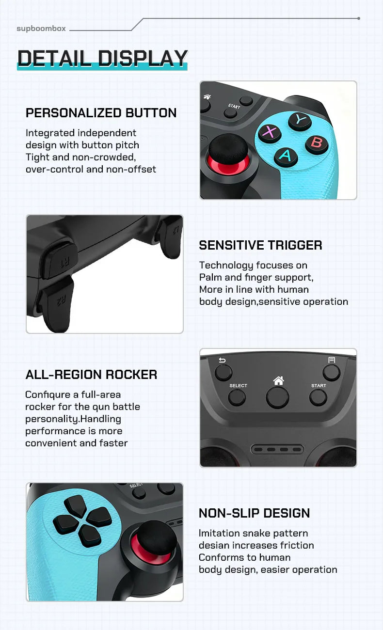 Nuevo Control de Videojuegos Retro U36 con 128 GB y Más de 50000 Juegos, Consola de Juegos Portátil para TV, Videojuego HD 4K, Regalo