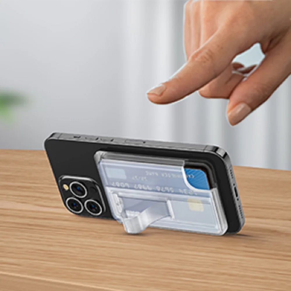 Funda Magnética 2 en 1 con Tarjetero para iPhone 16 15 14 Pro Max 13