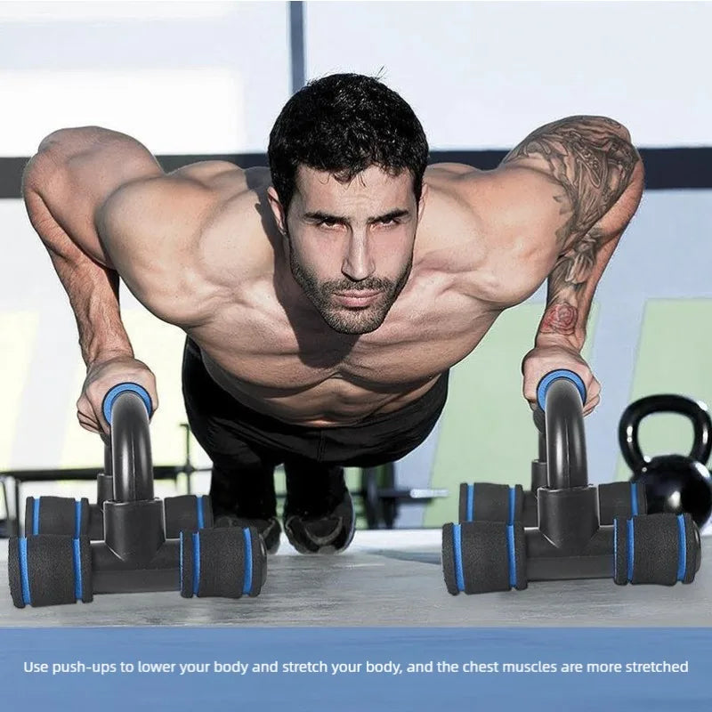 Tabla de flexiones en forma de I para entrenamiento en casa