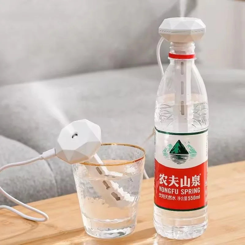 Humidificador ultrasónico X7 con difusor de aceites esenciales y carga USB