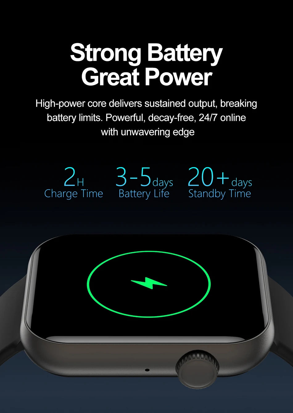 Reloj Inteligente con IA de Voz, IP68 y Llamadas Bluetooth