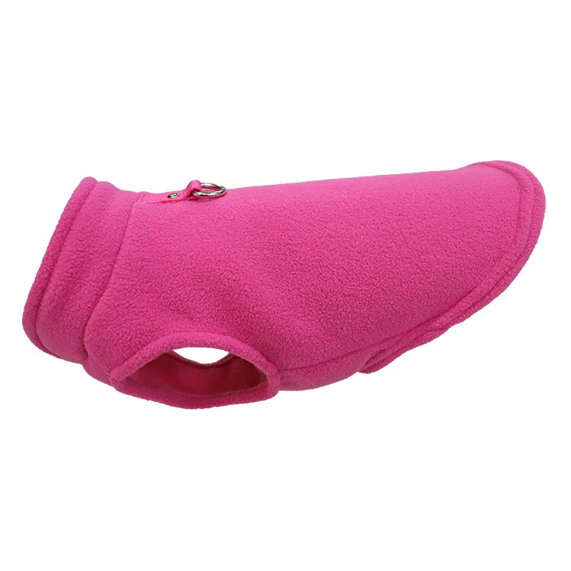 Chaleco de Lana para Perros y Gatos - Abrigo Cálido con Anillo en D