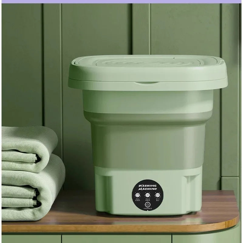 Mini lavadora portátil y plegable para el hogar