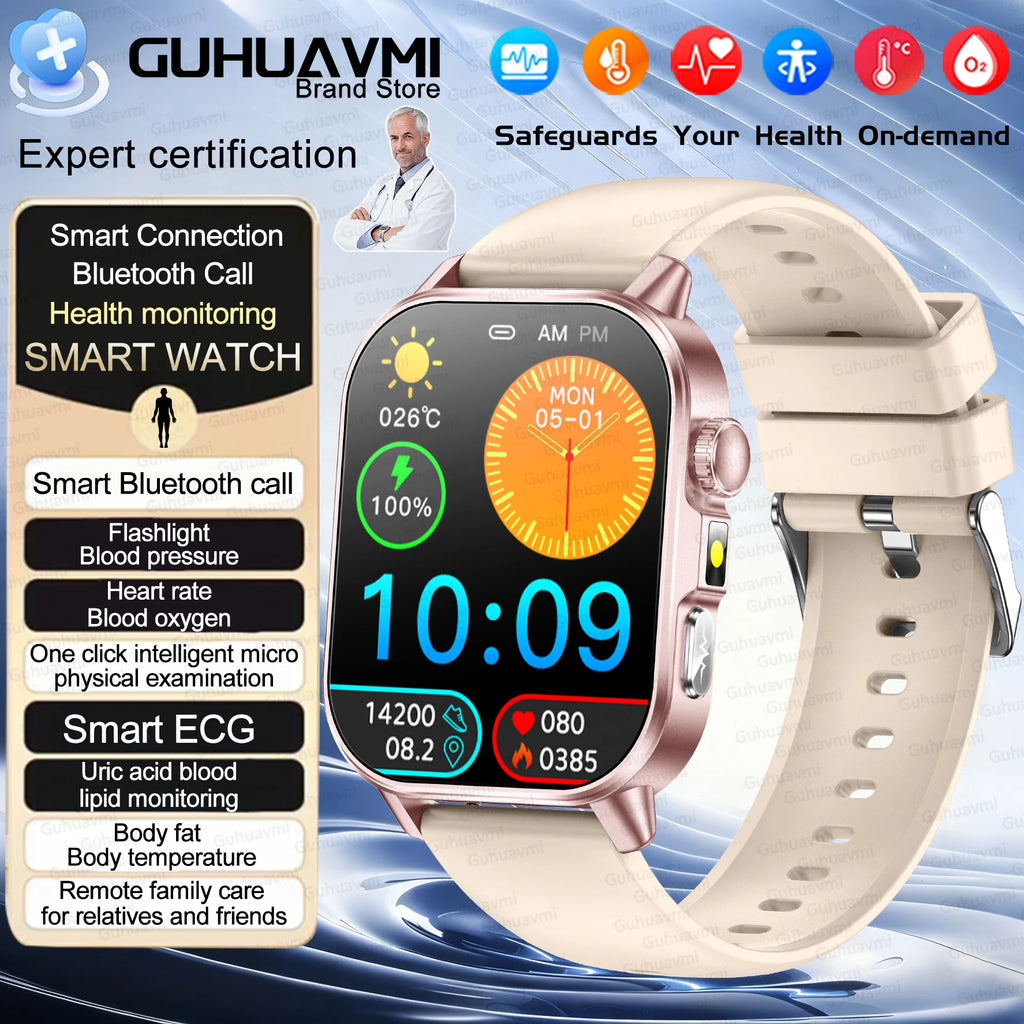 Reloj Inteligente Enfermería ECG+PPG AMOLED