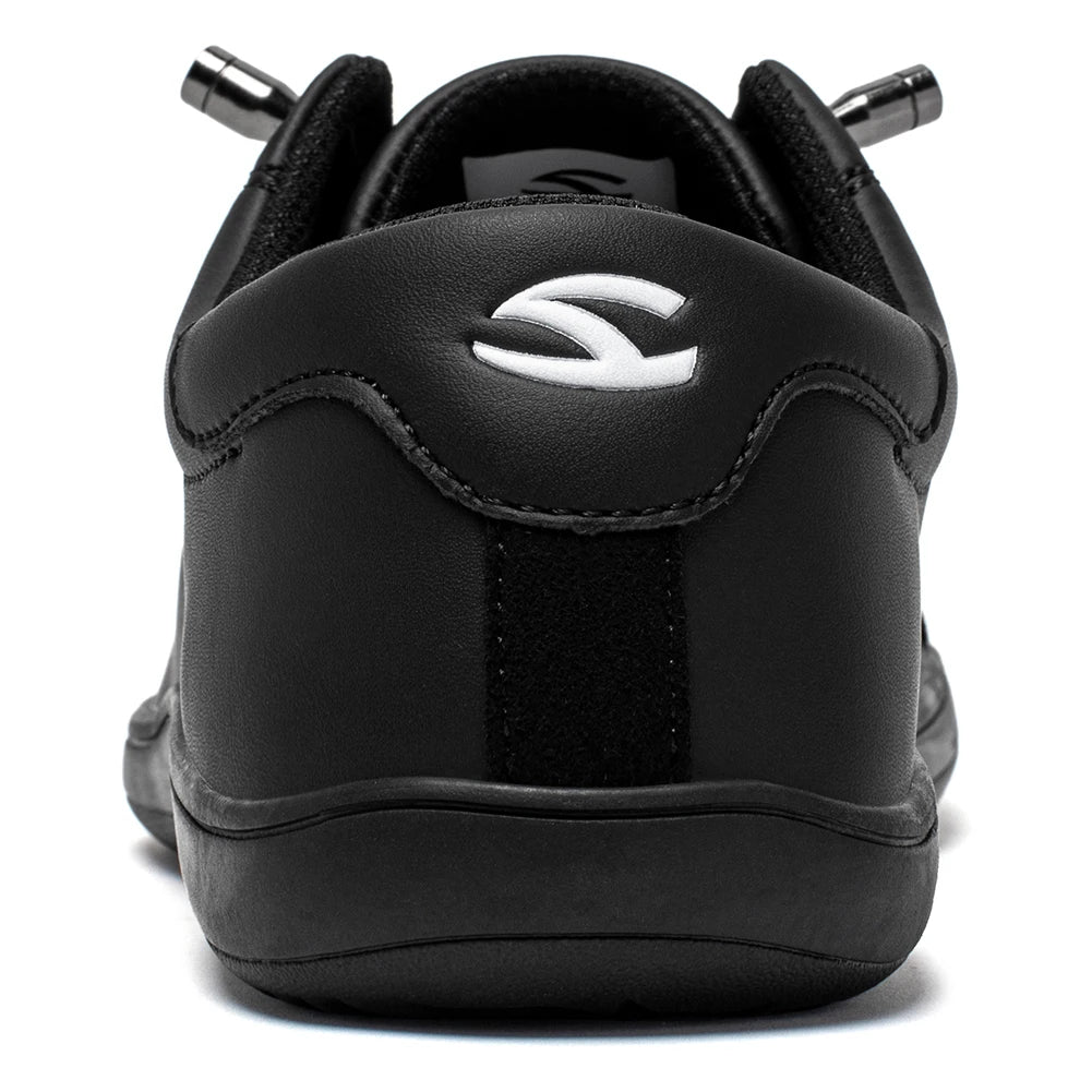 HOBIBEAR zapatos descalzos Unisex punta ancha zapatillas de deporte de cuero Artificial Zero Drop Slip On zapatos cómodos ligeros al aire libre