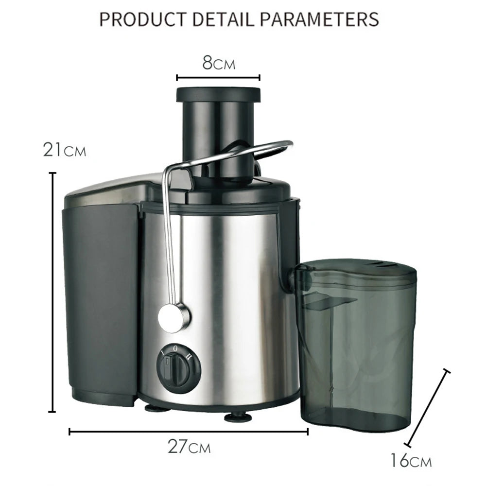 Licuadora Exprimidora Eléctrica Multifunción 1.5L 800W