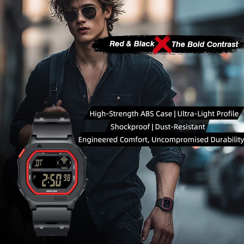 NORTH EDGE X1 Reloj Inteligente Digital 50M