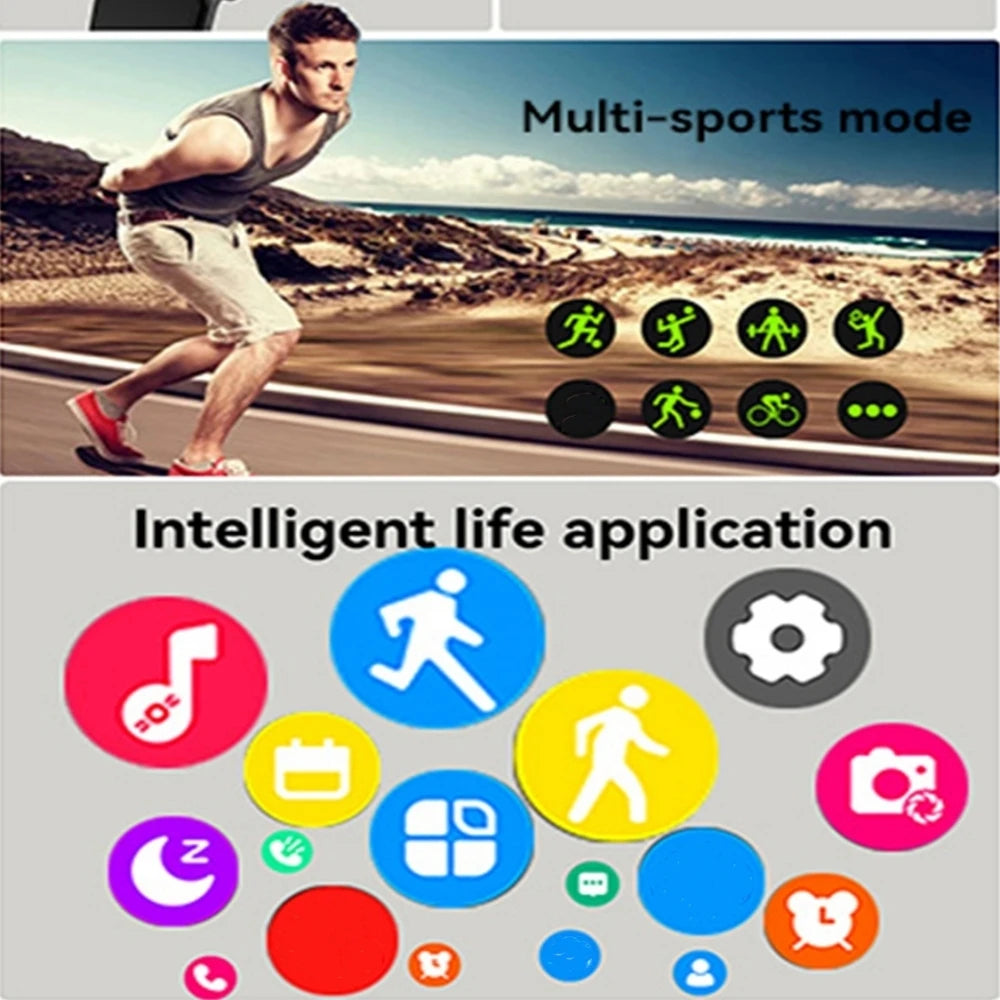 Reloj Inteligente con Pantalla HD 2.01 Pulgadas y Llamadas Bluetooth