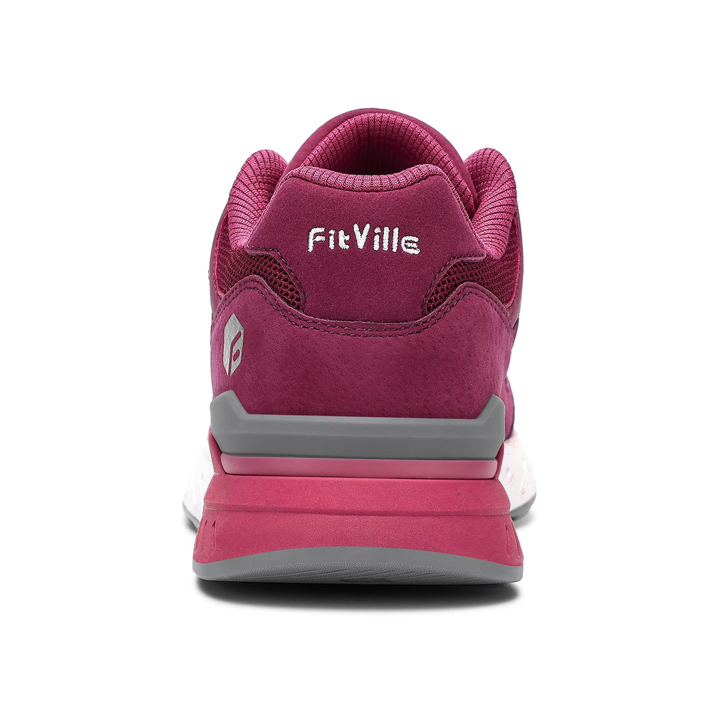 Zapatillas Anchas para Mujer - Soporte para Pie Plano y Fascitis