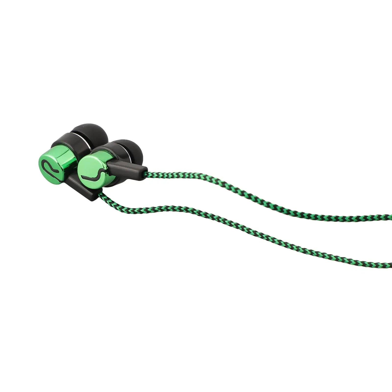 Experimente graves potentes con auriculares internos con cable, auriculares estéreo de 3,5 mm para dispositivos móviles, diseño con aislamiento de ruido