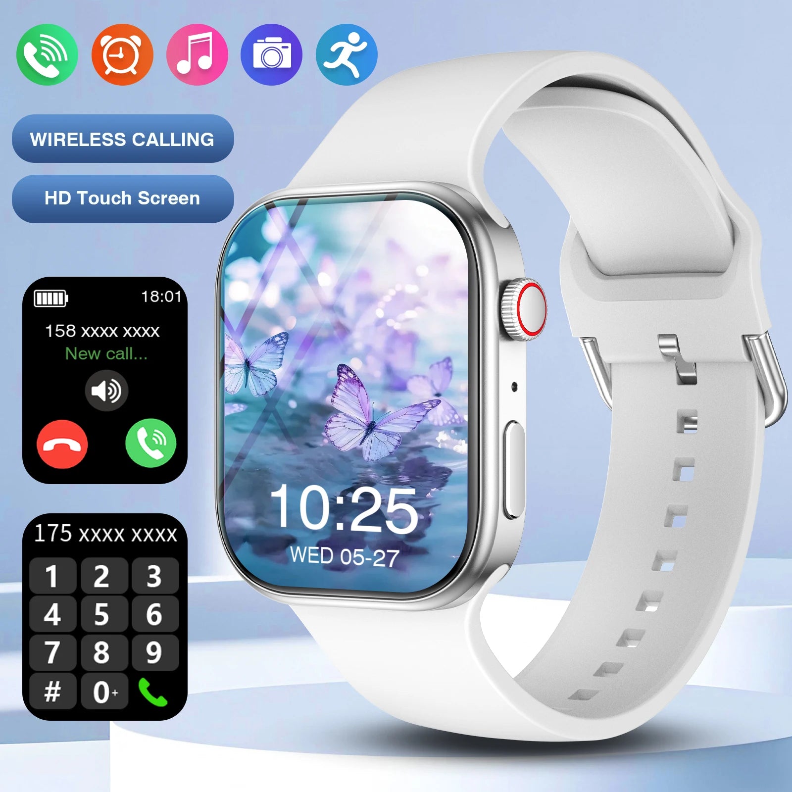 Reloj Inteligente P98 con Llamadas, Modos Deportivos y Recordatorios de Apps